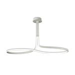 Nur LED Extra Large White Dimmable Looped Ceiling Fitting M6006