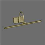 Paracuru Antique Brass LED Small Picture Wall Light M6382