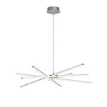 Star LED Silver/Chrome Dimmable Large Pendant Light M5911