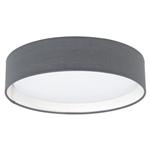 Pasteri Grey Finish LED Flush Ceiling Light 31592