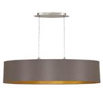 Maserlo Large Cappuccino Oval Ceiling Pendant 31619