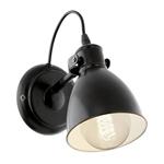 Priddy Vintage Styled Black And White Wall Light 49468