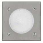 Lamedo Stainless Steel Square Outdoor Walk Over Recessed Light 93481