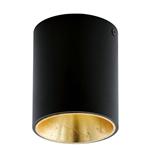 Polasso Round Black and Gold Surface Mounted LED Ceiling Light 94502
