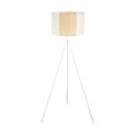 Arnhem White & Seagrass Floor Lamp 43556