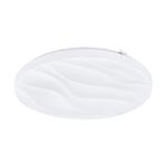 Benariba LED Small Round White Wave Flush Ceiling Fitting 99343