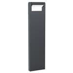 Brianza IP44 Rated LED Rectangular Black Outdoor Post Light 98708