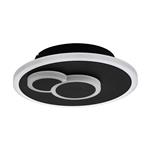 Cadegal LED Black & White Round Steel & Polycarbonate Fitting 30659