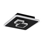 Cadegal LED Black & White Square Steel & Polycarbonate Ceiling Fitting 30658