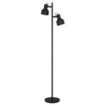 Casibare Twin Black Adjustable Floor Lamp 99555