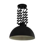 Donington Black Rise and Fall Ceiling Pendant 43369