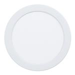 Fueva 5 IP44 Rated Large White Recessed LED Bathroom Downlight 99203