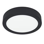 Fueva 5 LED Black 160mm Dimmable Round Surface Mounted 900581
