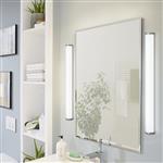Gita 2 Chrome LED Large Bathroom Wall/Ceiling Light 94714