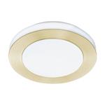 LED Carpi IP44 Rated Small Brushed Brass Wall or Ceiling Light 900369