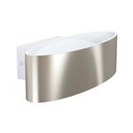 Maccacari LED Steel/Aluminium Oval Wall Light