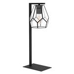 Mardyke Black & Clear Glass Table Lamp 43646