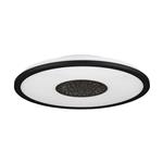 Marmorata LED Black And White Circular Flush Light 900558