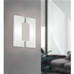 Metrass 2 Satin Nickel LED Wall or Ceiling Light 96043