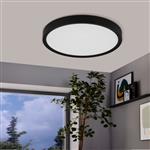 Musurita LED Medium Round Black Flush Ceiling Fitting 98603