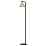 Narices Black Steel, Brushed Brass & Gold Floor Lamp 99594