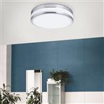 Palermo LED IP44 Rated Small Wall or Ceiling Bathroom Light 94998
