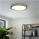 Pescaito LED Black and Gold Flush Ceiling Fitting 99406