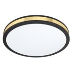 Pescaito LED Large Gold & Black Flush Fitting 99407