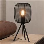 Rinroe Black Steel Table Lamp 43967