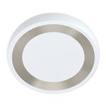 Ruidera LED White & Silver Round Ceiling Fitting 99108