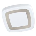 Ruidera LED White & Silver Square Ceiling Fitting 99109