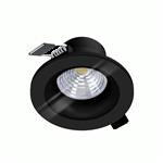 Salabate LED IP44 Rated Black Recessed Cool White Round Spot Light 99494