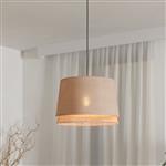 Tabley Black And Brown Ceiling Pendant 43975