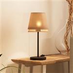 Tabley Black And Brown Table Lamp 43977