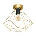 Tarbes Brass And Black Ceiling Light 43678