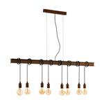 Townshend 8 Light Antique Brown Ceiling Fitting 43524
