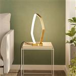 Vallerosa LED Brushed Brass Table Lamp 900918