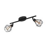 Zapata 1 Steel Double LED Ceiling Light 32766