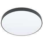 Zubieta-A LED Round Large Flush Black Tunable Ceiling Fitting 98895