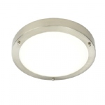 Portico Satin Nickel LED IP44 Bathroom Light 54675