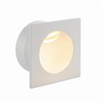 Hester LED IP65 rated White Recessed Wall light 79193