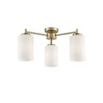 Feya Gold Colour 3 Lamp Down Facing Semi Flush Light TP2387-3