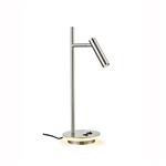 Delaina Satin Nickel Spot Table Lamp WP630