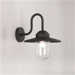 Fortuna Outdoor Black Wall Light OUW6615