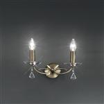 Susan Bronze finished Double Wall Light FRA188