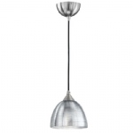 Reanne Single Pendant Light with Silver Finish Shade TP2290/1/927
