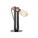 Sawyer Matt Black & Copper Adjustable Table Lamp WP200