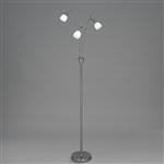 Selah Satin Nickel Floor Lamp FRA741