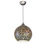 Ruth Large 3D Silver Pendant FRA614