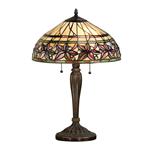 Ashtead Dark Bronze Tiffany Table Lamp 63916